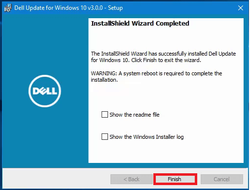 dell command update for windows10
