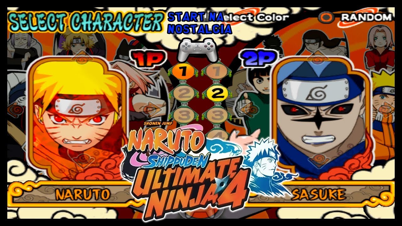 ultimate ninja 4 ps2